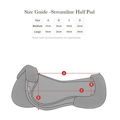 LeMieux Streamline Half Pad