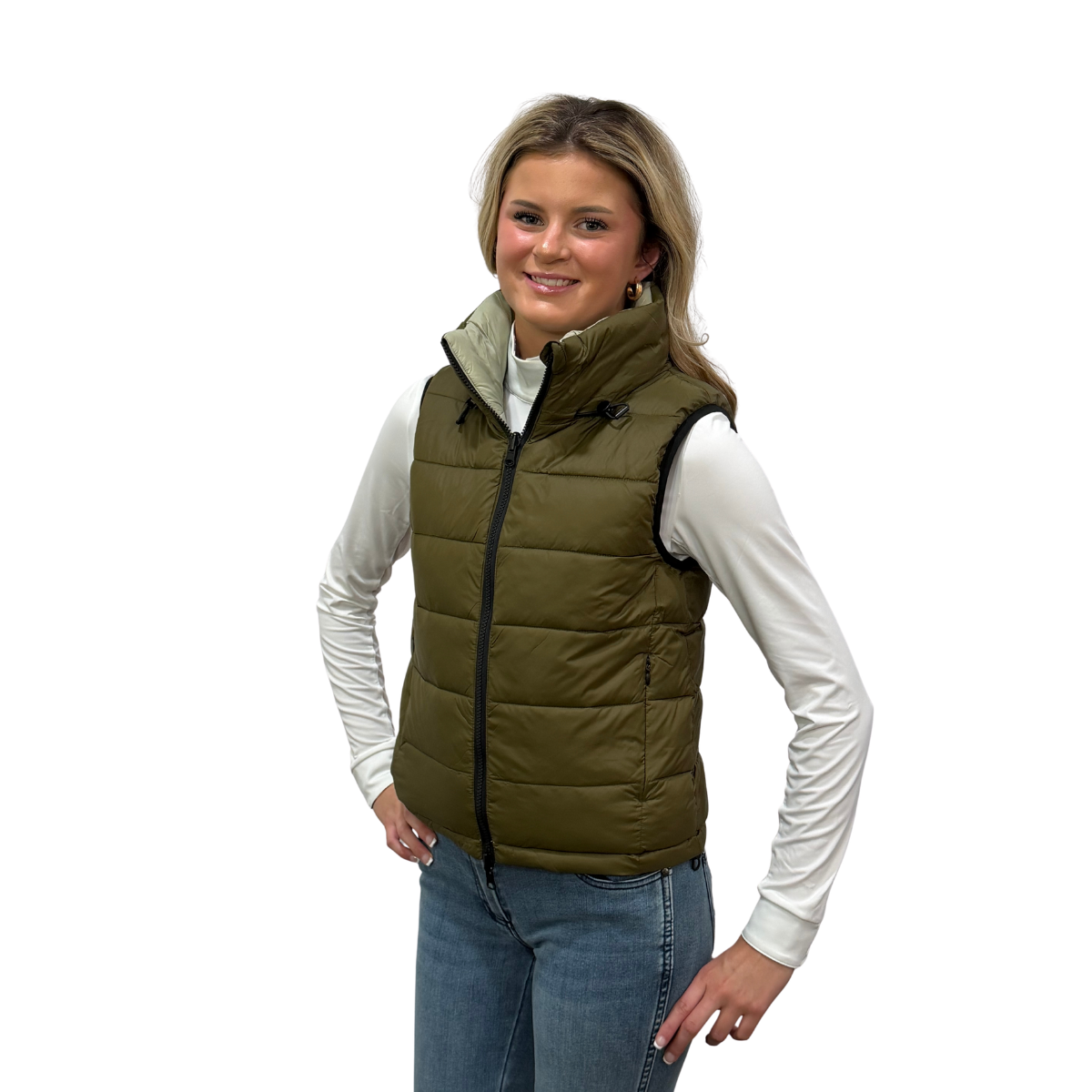 Kastel Women's Reversible Puffer Vest
