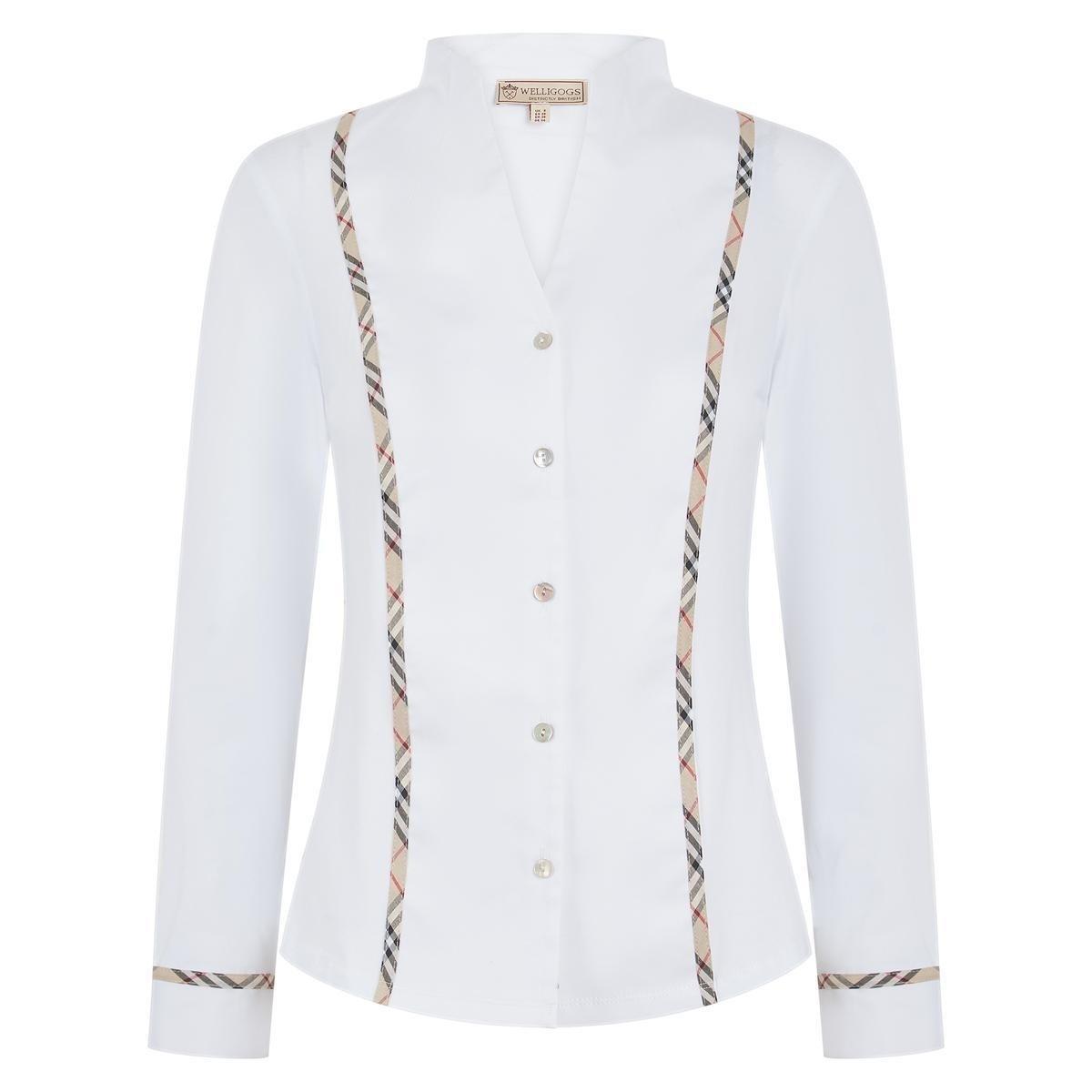Welligogs Women's Kate Burgundy Check Shirt