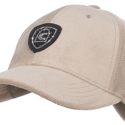 Cavallo Women's Cavaldebi Cap-Latte-Logo View