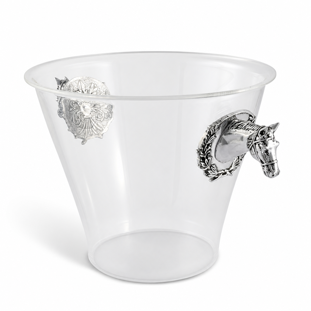 Arthur Court Horse - Head Handle Acrylic Ice Bucket