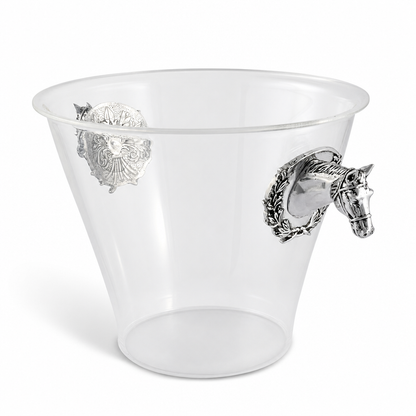 Arthur Court Horse - Head Handle Acrylic Ice Bucket