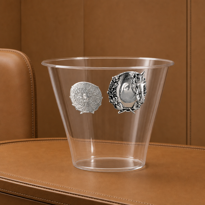 Arthur Court Horse - Head Handle Acrylic Ice Bucket