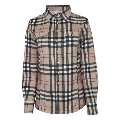 Dapplebay Women's Holiday Plaid Western Top