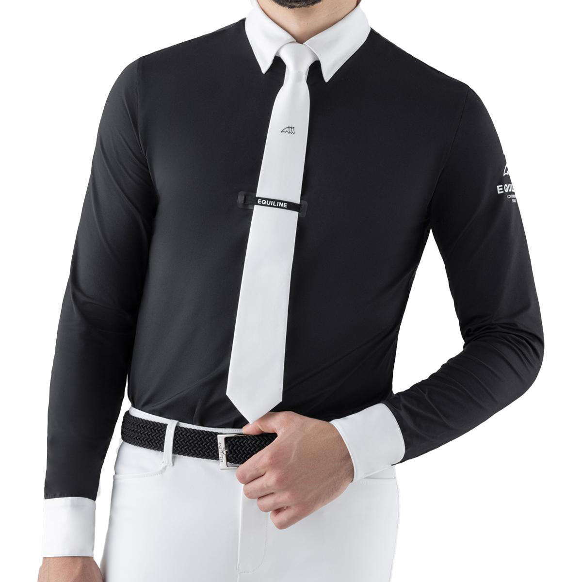 Equiline Men's Curic Long Sleeve Show Shirt