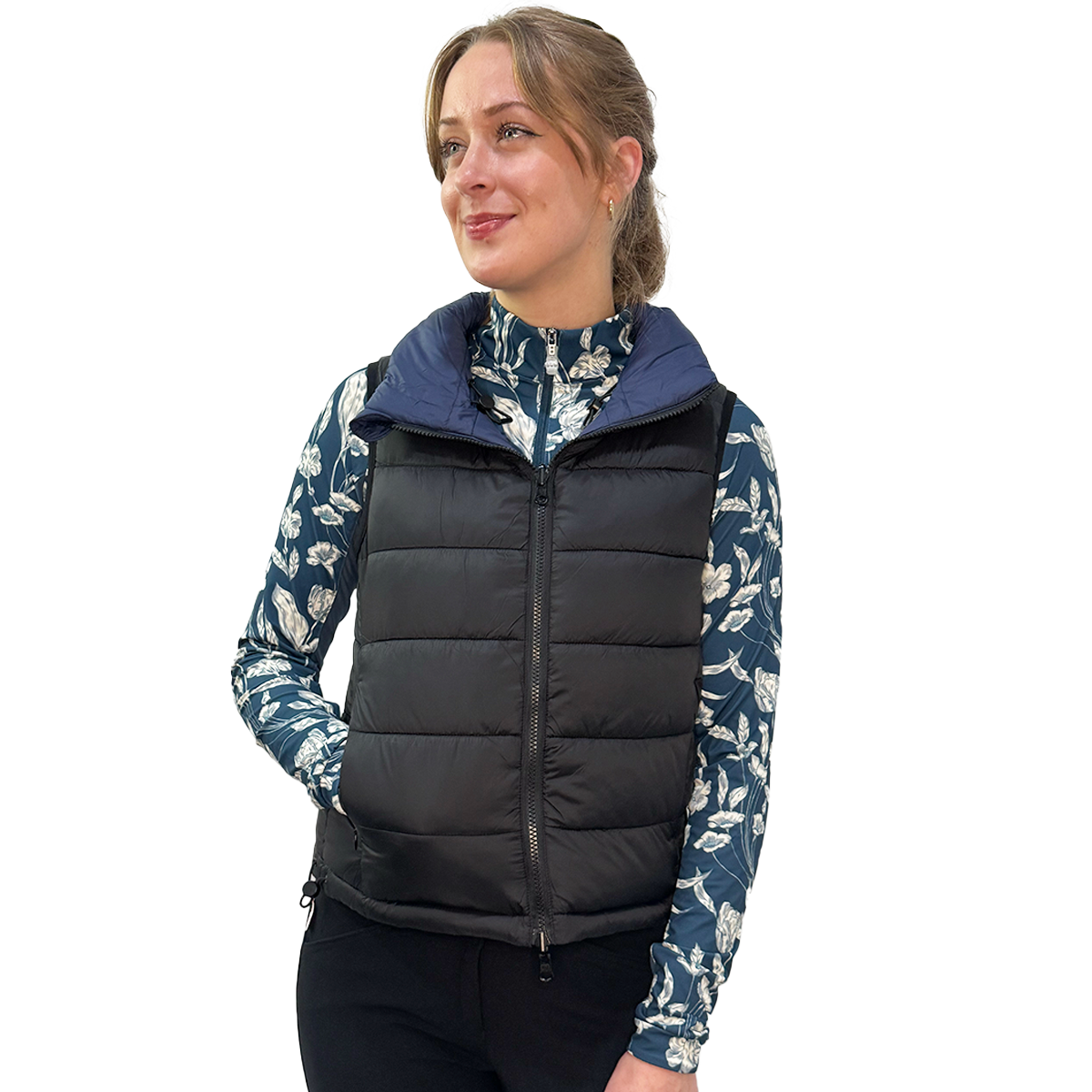 Kastel Reversible Quilted Puffer Vest