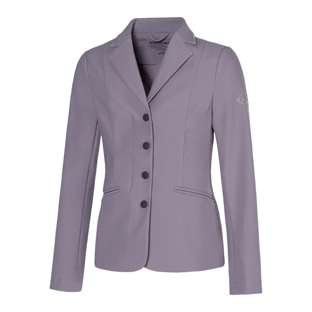 Equiline Girl's Gina AirVest Compatible Show Coat