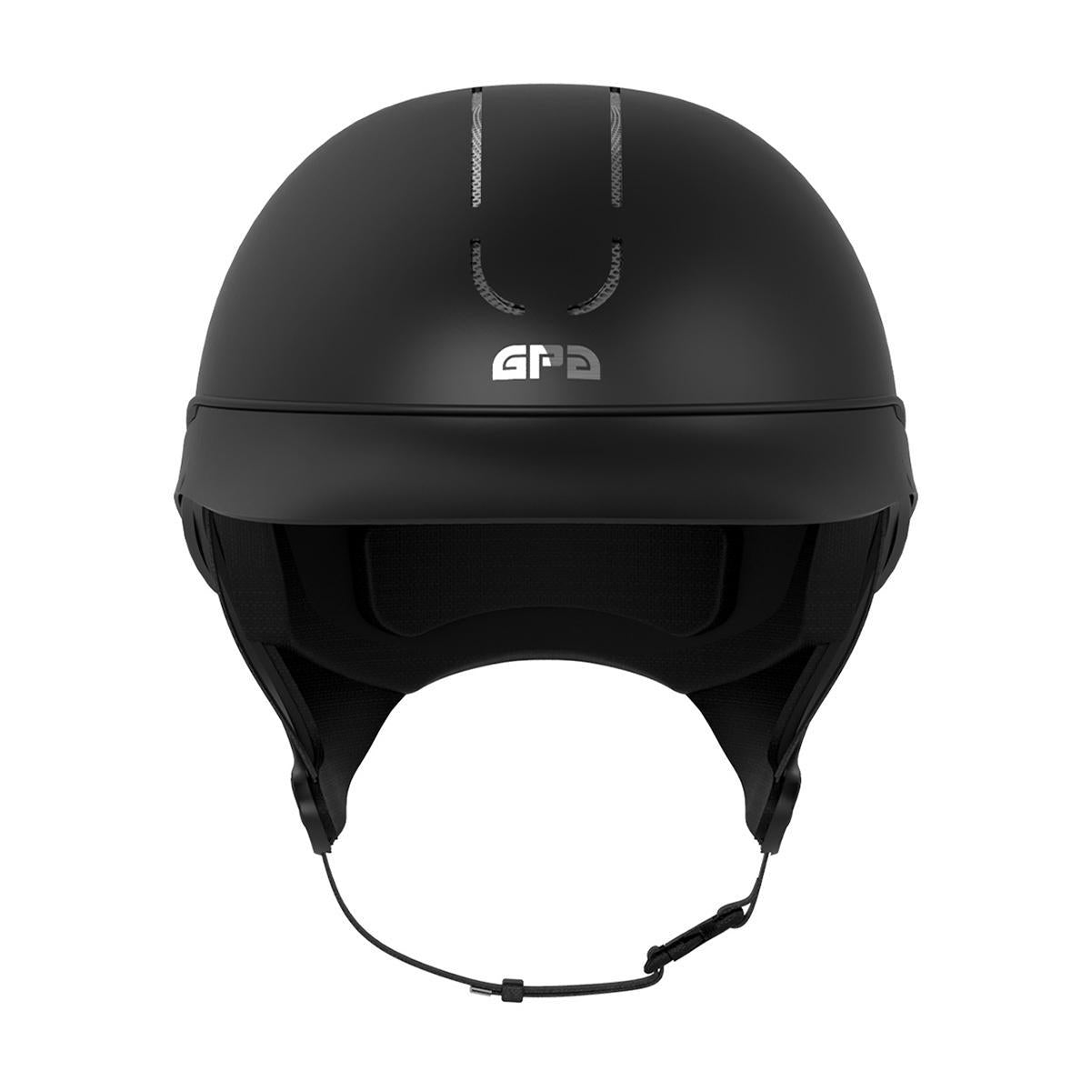 GPA Speed Air Helmet Shiny Black/Black / 55cm (Small)