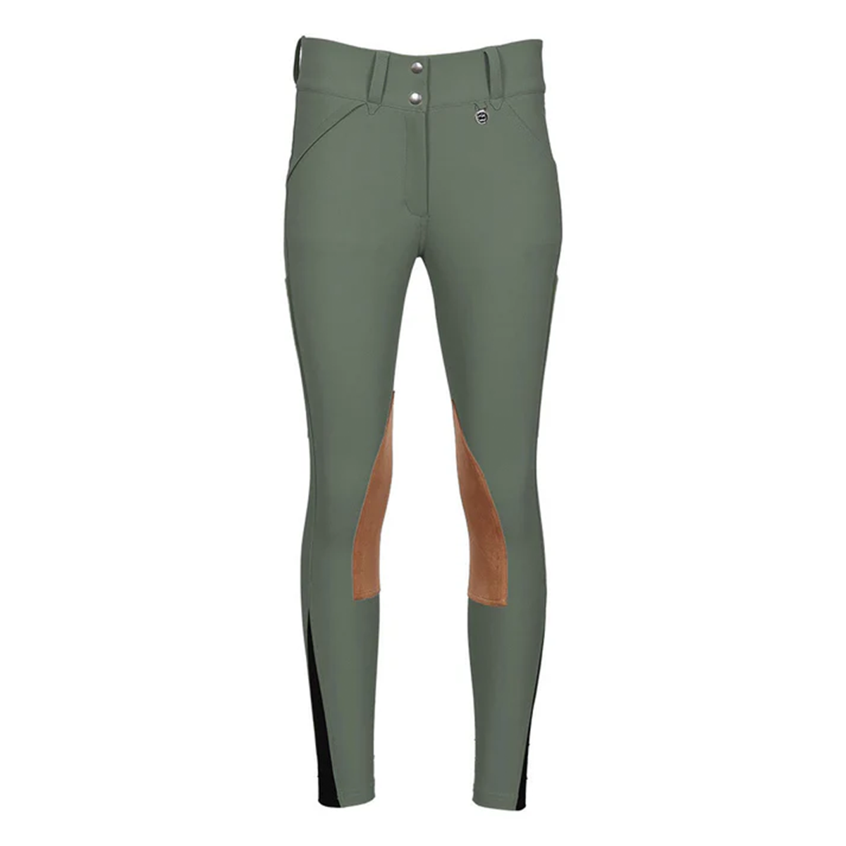 Dapplebay Women's Sport Suede Knee Patch Breeches
