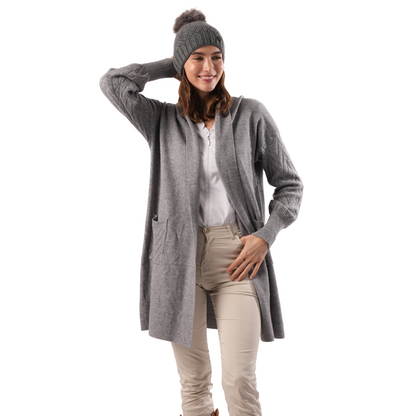 Welligogs Women's Cable Knit Cardigan