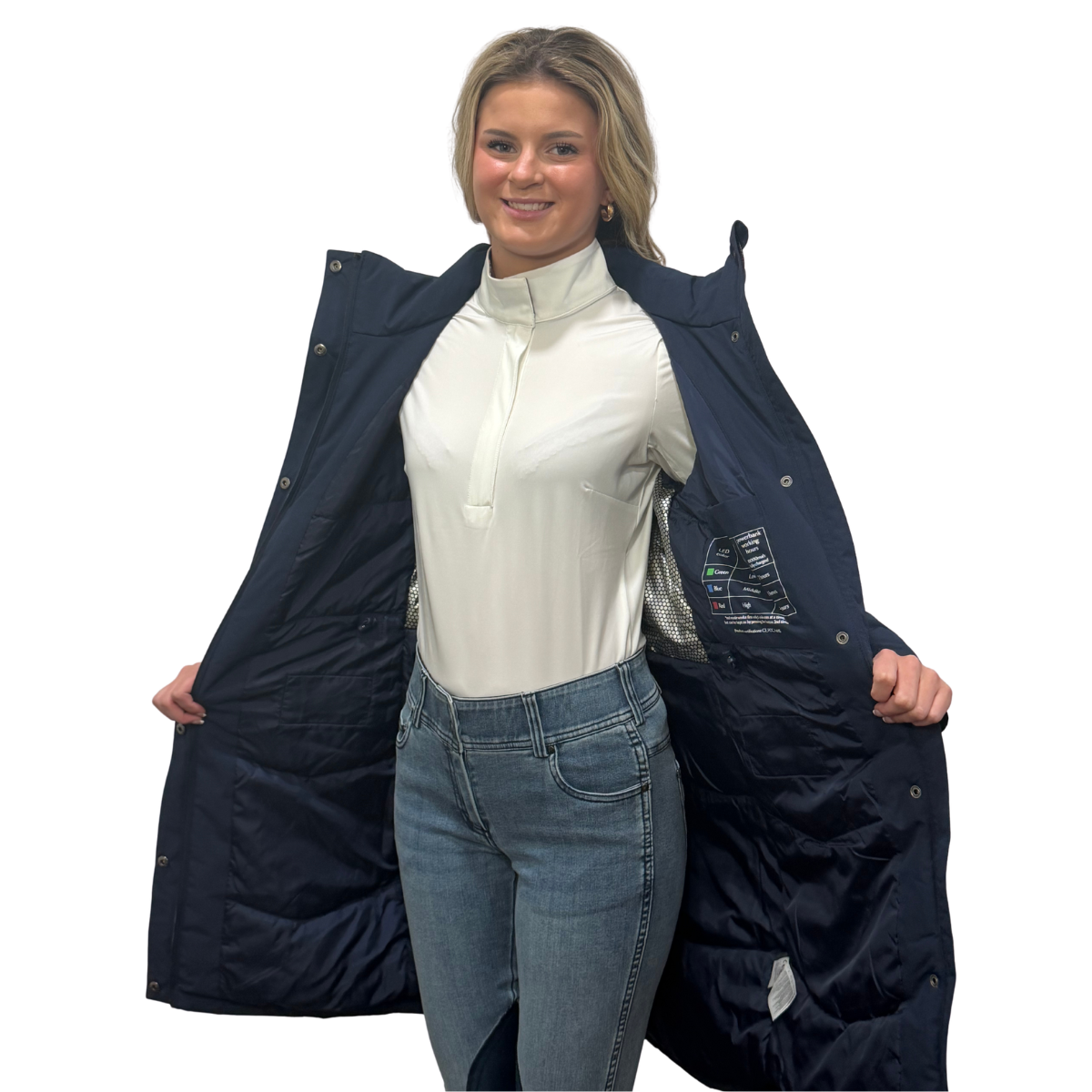 Equinavia Women's B Vertigo Astoria Heated Long Riding Jacket
