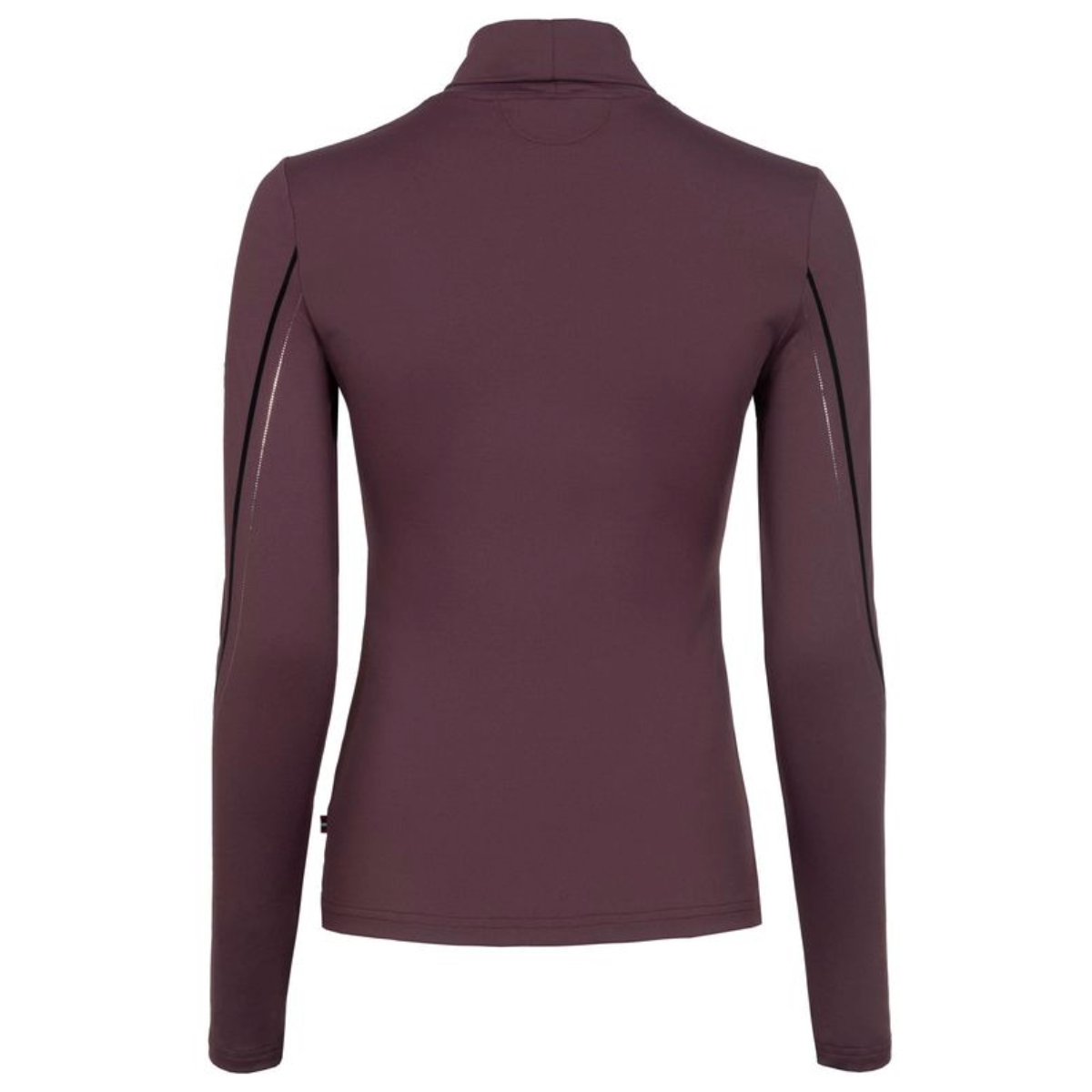 Cavallo Women's Cavaldesa Long Sleeve Turtleneck-Dusty Plum-Back View