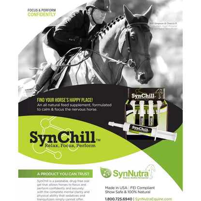 SynNutra SynChill Calming Gel for the Nervous Horse