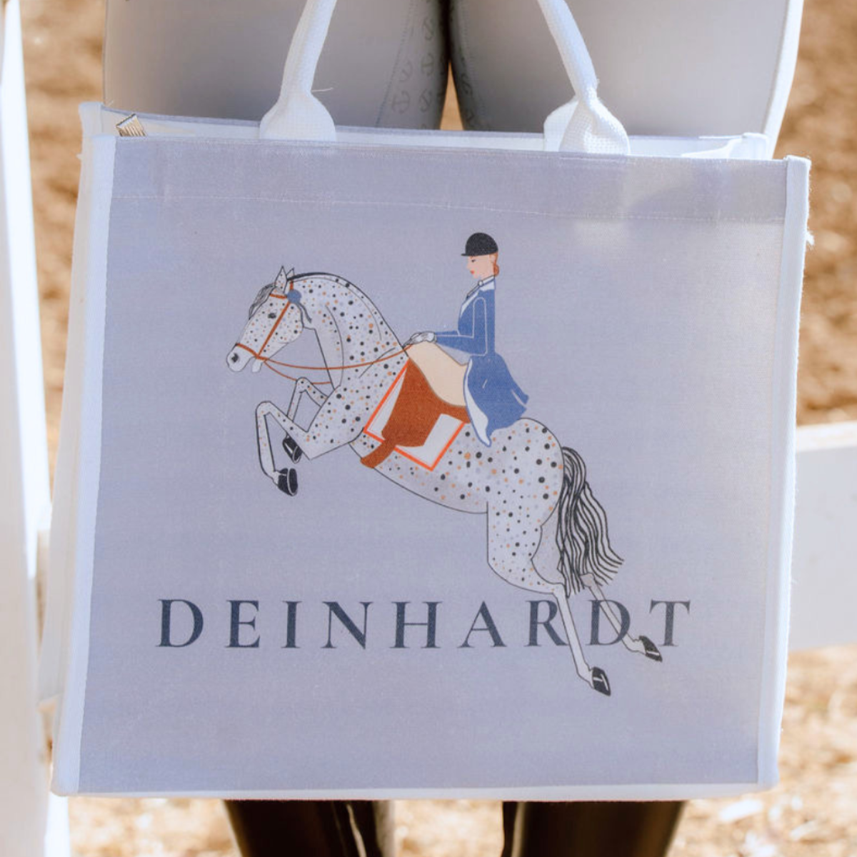 Deinhardt Designs Field Day Canvas Tote Bag