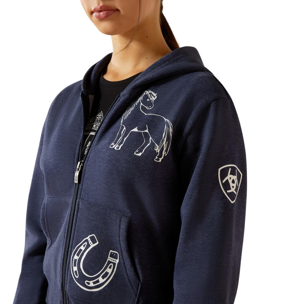 Ariat Youth Spiffy Full Zip Sweatshirt