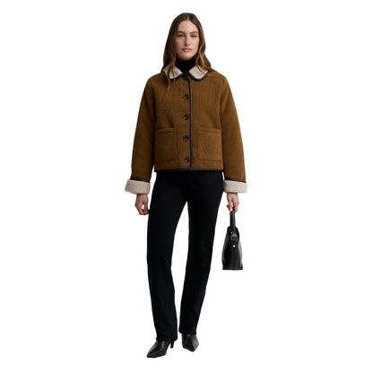 Barbour Women's Penny Fleece Cord Jacket