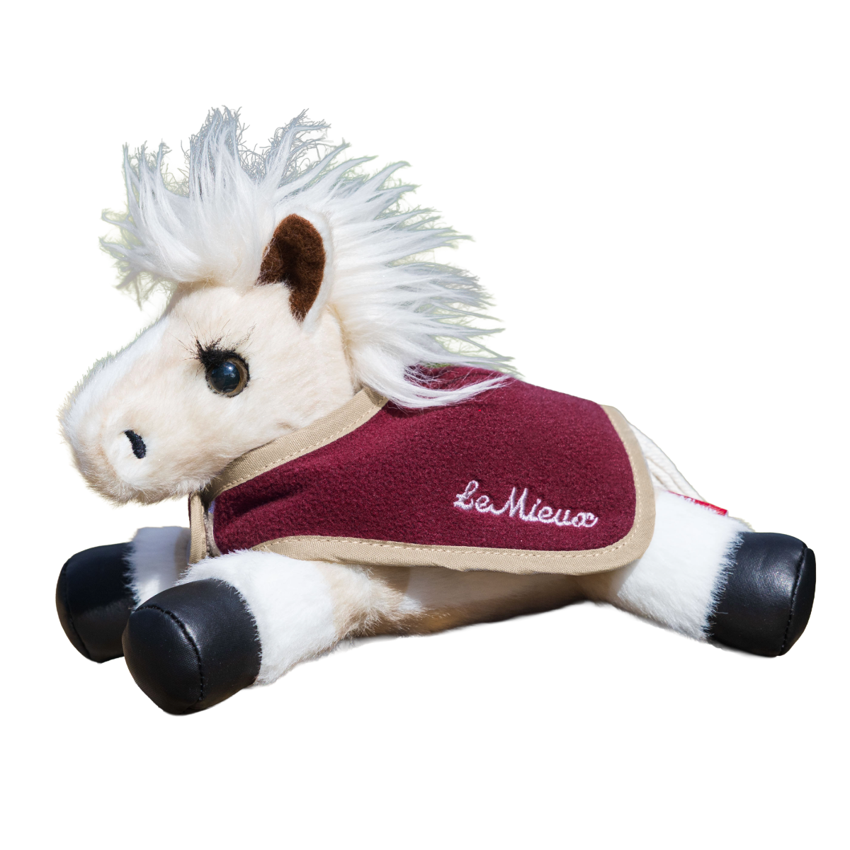 LeMieux Tiny Rugs 2 Pack, Blackberry/spiced earth, toy view