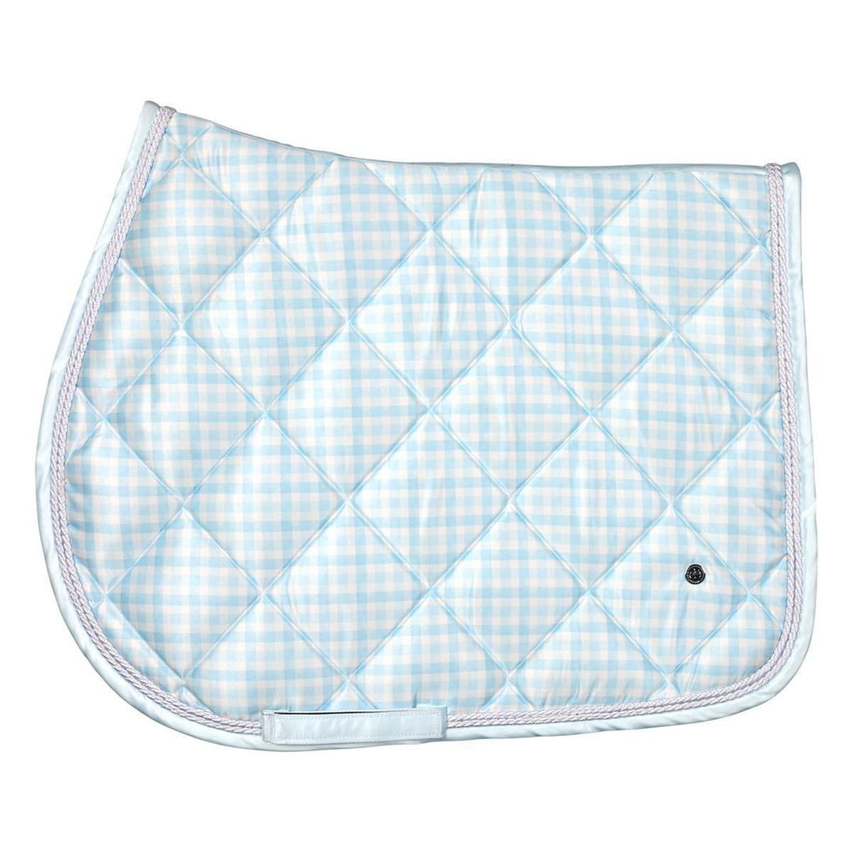 Dapplebay Gingham Jump Saddle Pad