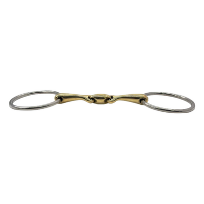 AJR Double Jointed Golden Ease Loose Ring Bit