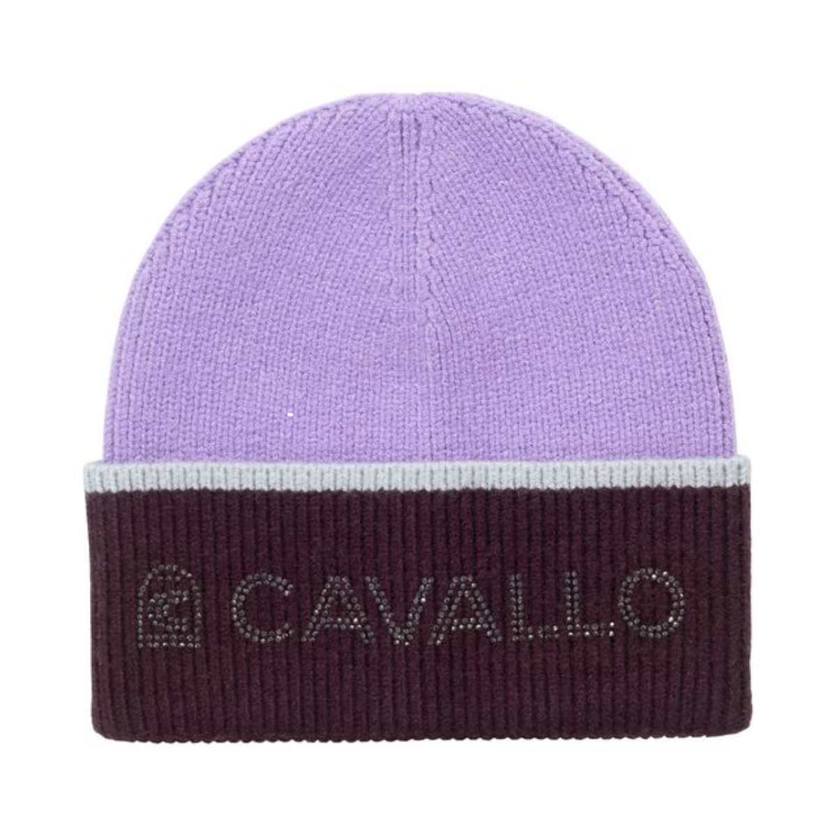 Cavallo Women's Cavaldina Knitted Hat-Iced Lilac-Front View