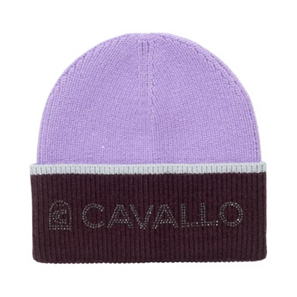 Cavallo Women's Cavaldina Knitted Hat-Iced Lilac-Front View
