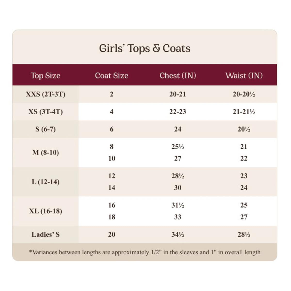 RJ Classics Girl's Sloane Jr. Show Coat