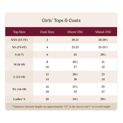 RJ Classics Girl's Sloane Jr. Show Coat