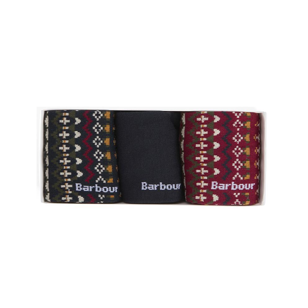 Barbour Marlow Fair Isle Sock Gift Box