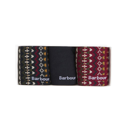 Barbour Marlow Fair Isle Sock Gift Box