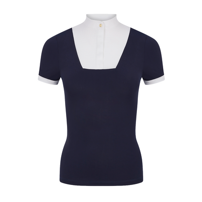 LeMieux Women's Sophia Pleated Short Sleeve Show Shirt