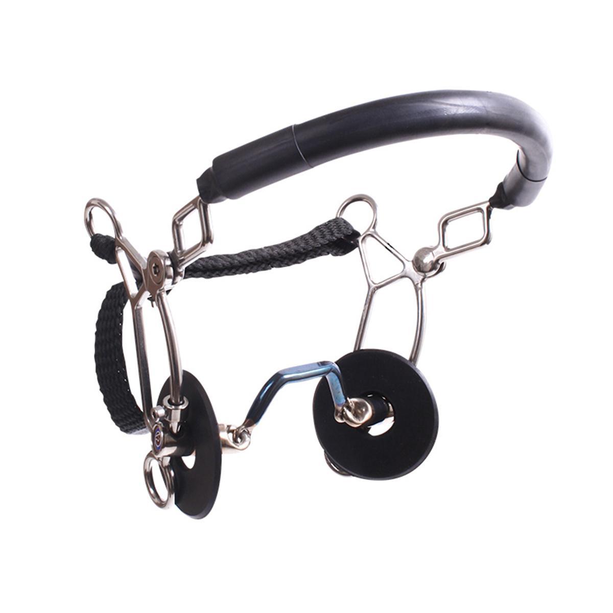 Trust Sweet Iron Wideport Hackamore Combination Short Shank Bit