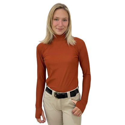 Kismet Alexa Solid Turtleneck Schooling Shirt - Sale