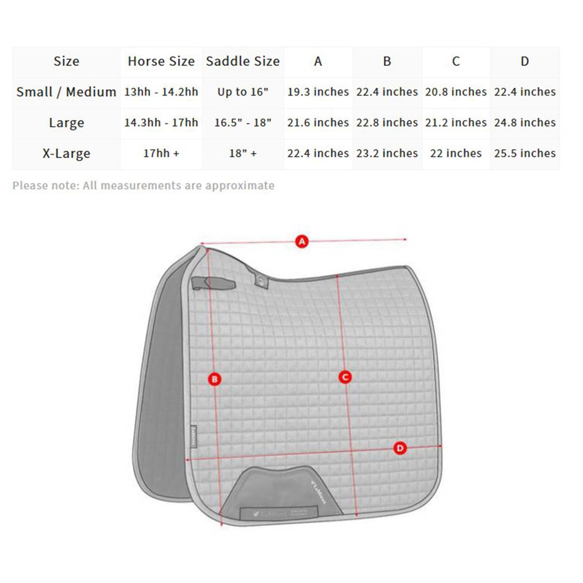 LeMieux Suede Dressage Square Pad