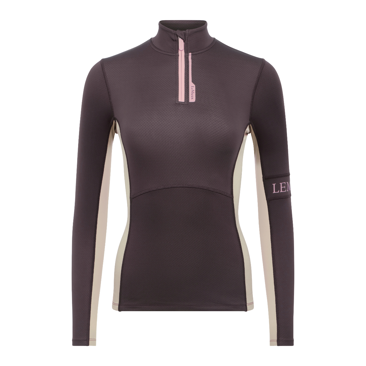 LeMieux Women's Matilda Mid Layer-Cocoa-Front View