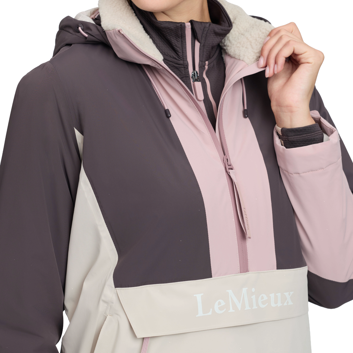 LeMieux Women's Phoebe Half Zip Waterproof Anorak Jacket