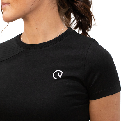 EGO7 Women's Ribbed Short Sleeve Top - Sale