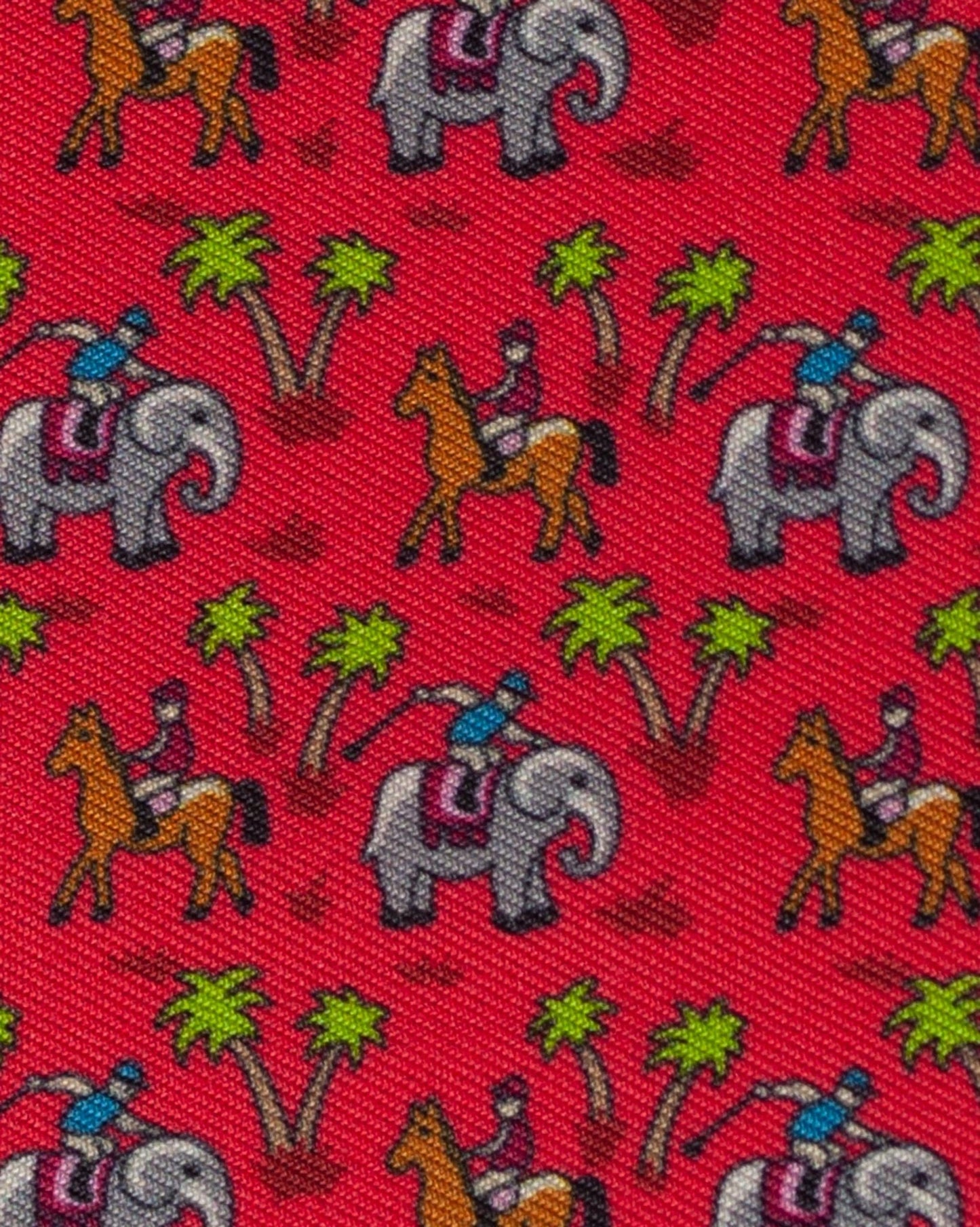 Essex Classics  Safari Red Ladies Talent Yarn Straight Collar Long Sleeve Show Shirt