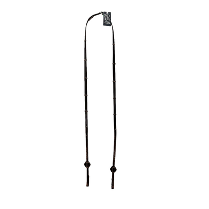 AJR 5/8" Jumper Web Anti-Slip Reins with Leather Grips