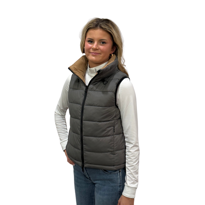 Kastel Reversible Quilted Puffer Vest
