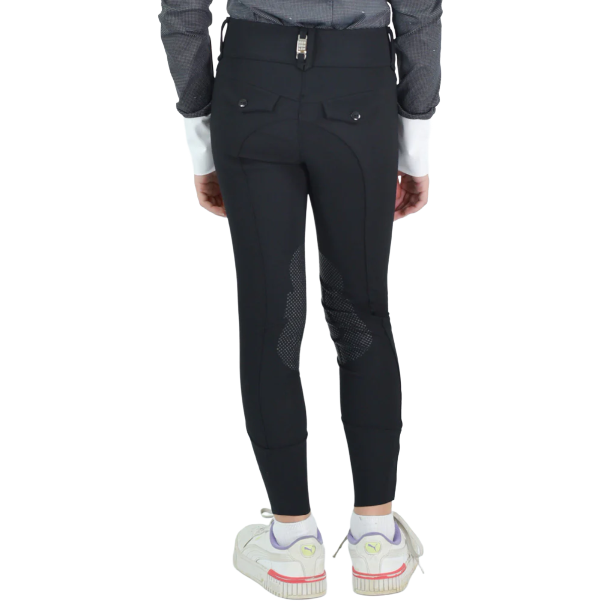 For Horses Girl's Jr Poppy Ultra Move Knee Grip Breeches