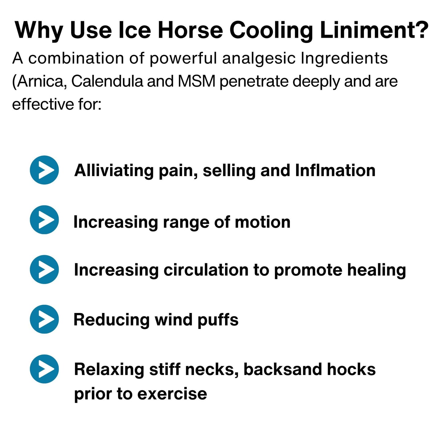 Ice Horse Cooling Liniment and Cold Therapy Extender