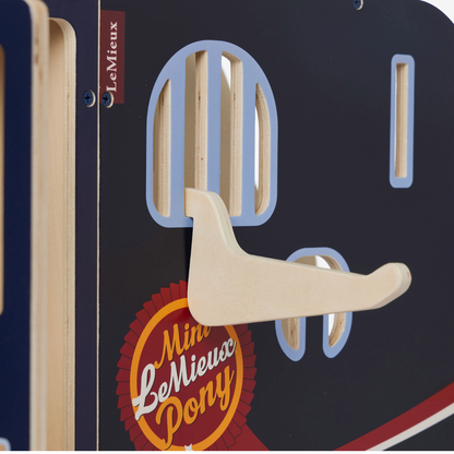 LeMieux Toy Pony Travel Lorry-Wooden-Close up View