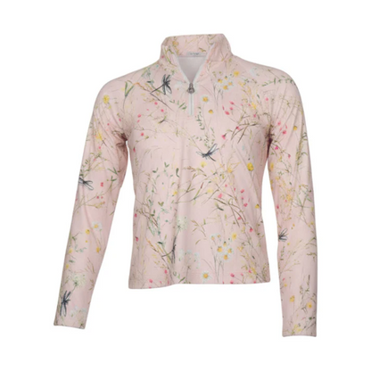 Dapplebay Kids Dragonfly Meadow 1/4 Long Sleeve Riding Top