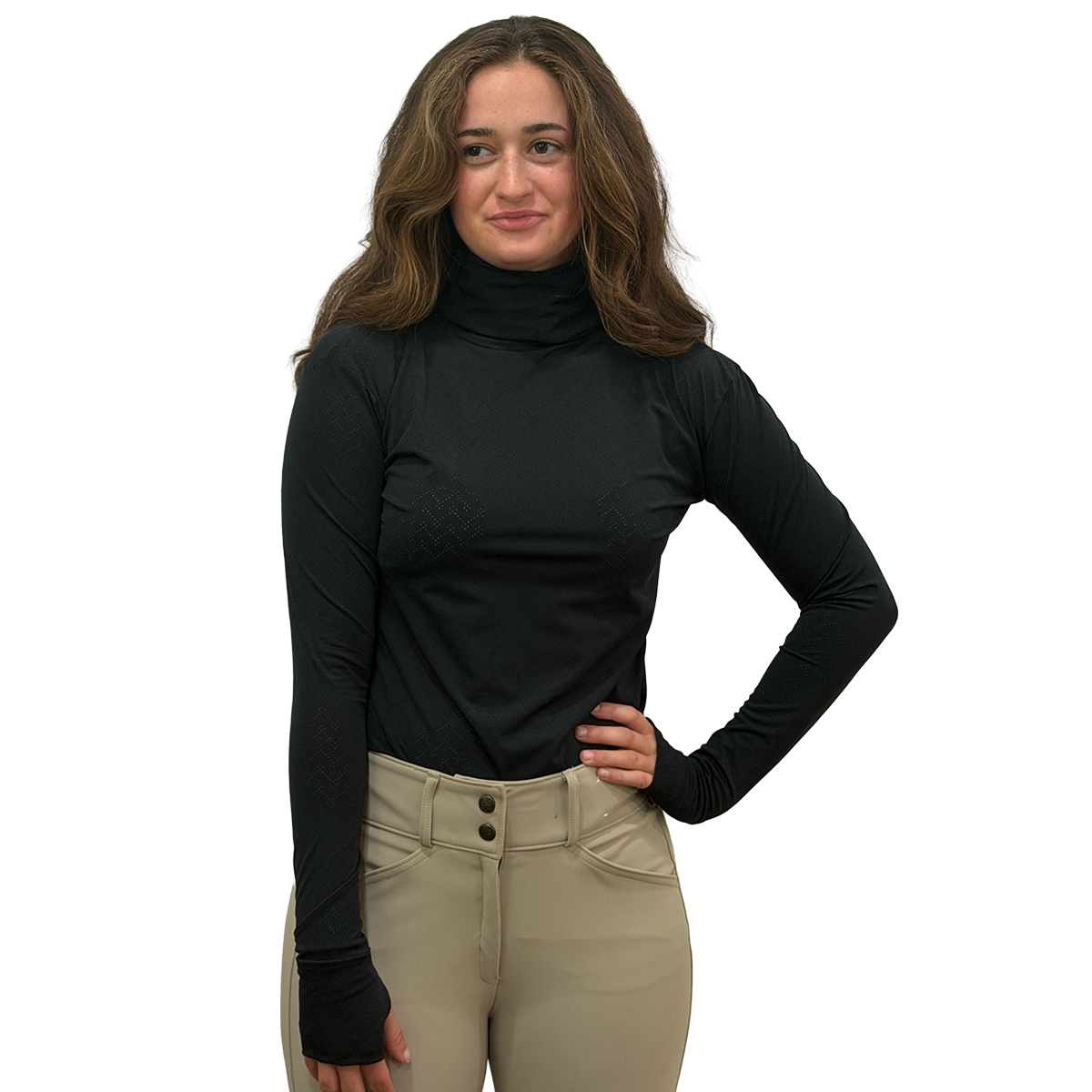 Kismet Alexa Solid Turtleneck Schooling Shirt