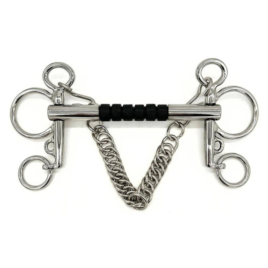 AJR TeffleX Six Roller Baby Pelham Bit