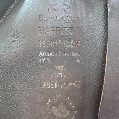 Devoucoux Biarritz O Grain 17.5” Used Close Contact Saddle