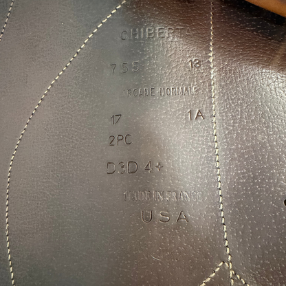 Devoucoux Chiberta 17" Used Monoflap Close Contact Saddle