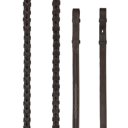 LeMieux Hunter Laced Reins with Stitching