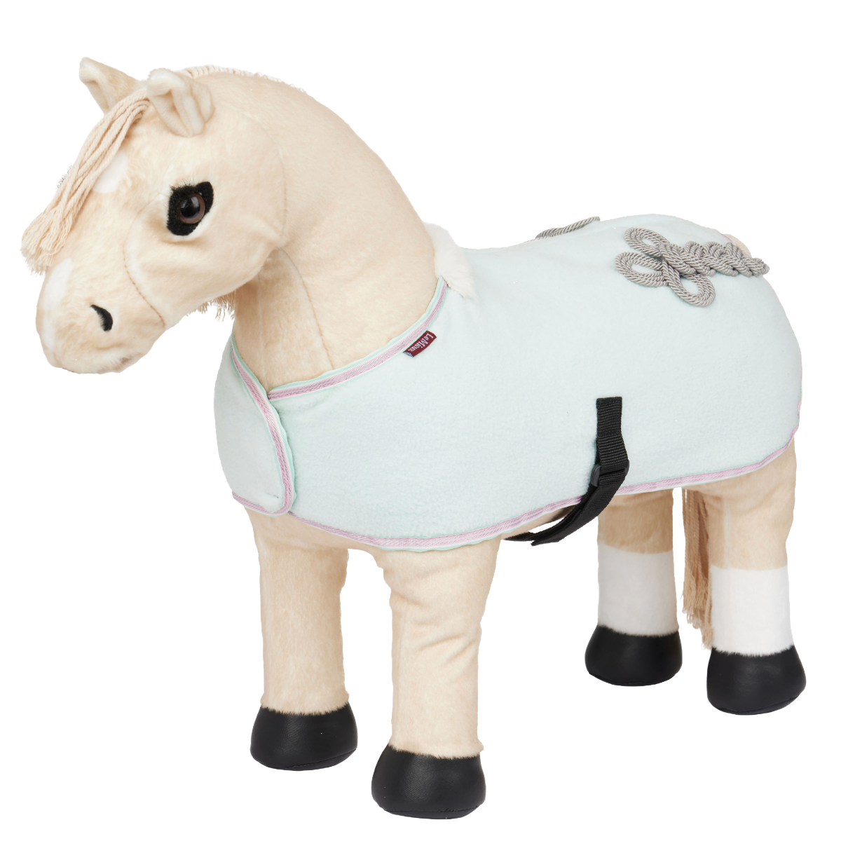 LeMieux Harlow Toy Pony Printed Rug-softmint- model view