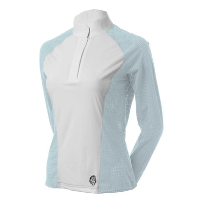 Equinavia Women's Sara Long Sleeve Perforated Show Shirt